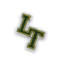 A collection of stickers, one of which is a green and yellow LT logo. AI generated content