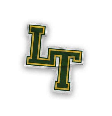 A collection of stickers and magnets featuring the letters LT and a baseball glove. AI generated content