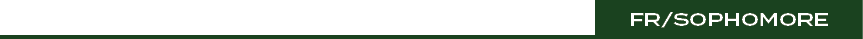 FR/Sophomor