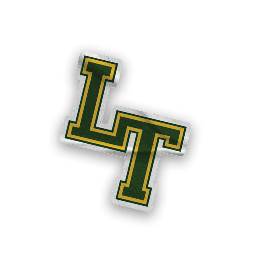 A collection of stickers with the letters LT and a baseball glove. AI generated content