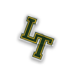 A collection of stickers, one of which is a green and yellow LT logo. AI generated content