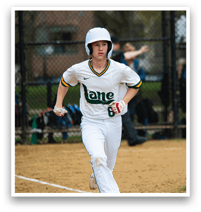 A baseball player in a white uniform is running on the field. AI generated content