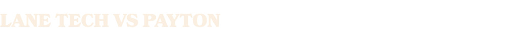 LANE TECH vs payton