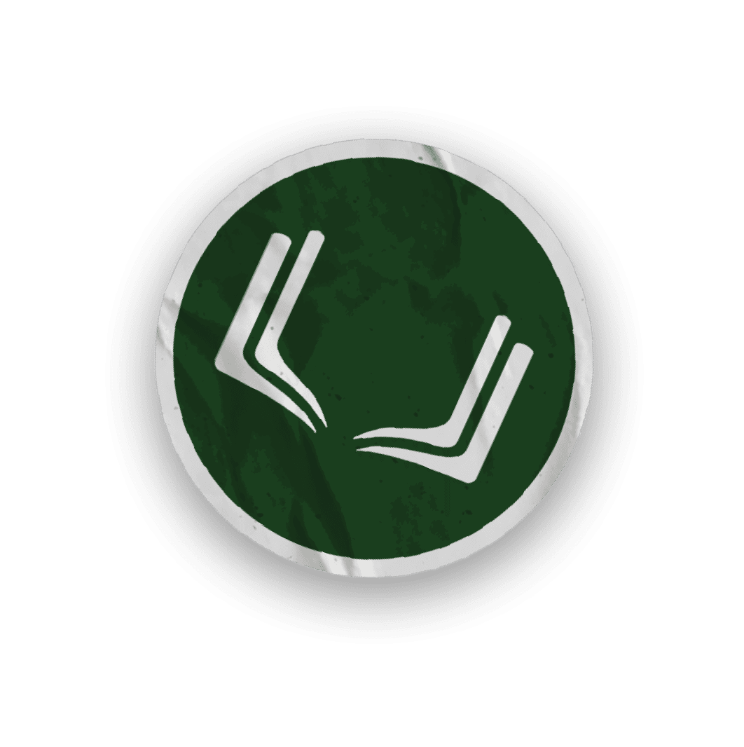 A collection of stickers with the letters LT on them. AI generated content