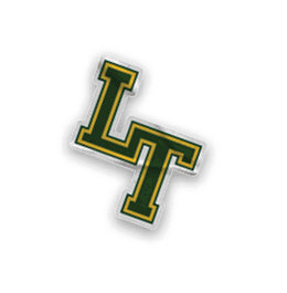 A collection of stickers, one of which is a green and yellow LT logo. AI generated content