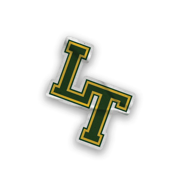 A collection of stickers and magnets featuring the letters LT and a baseball glove. AI generated content