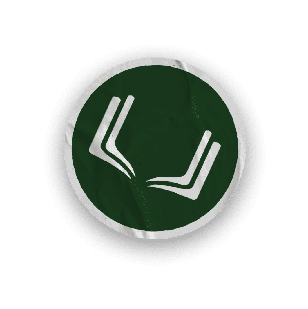 A collection of stickers with the letters LT on them. AI generated content