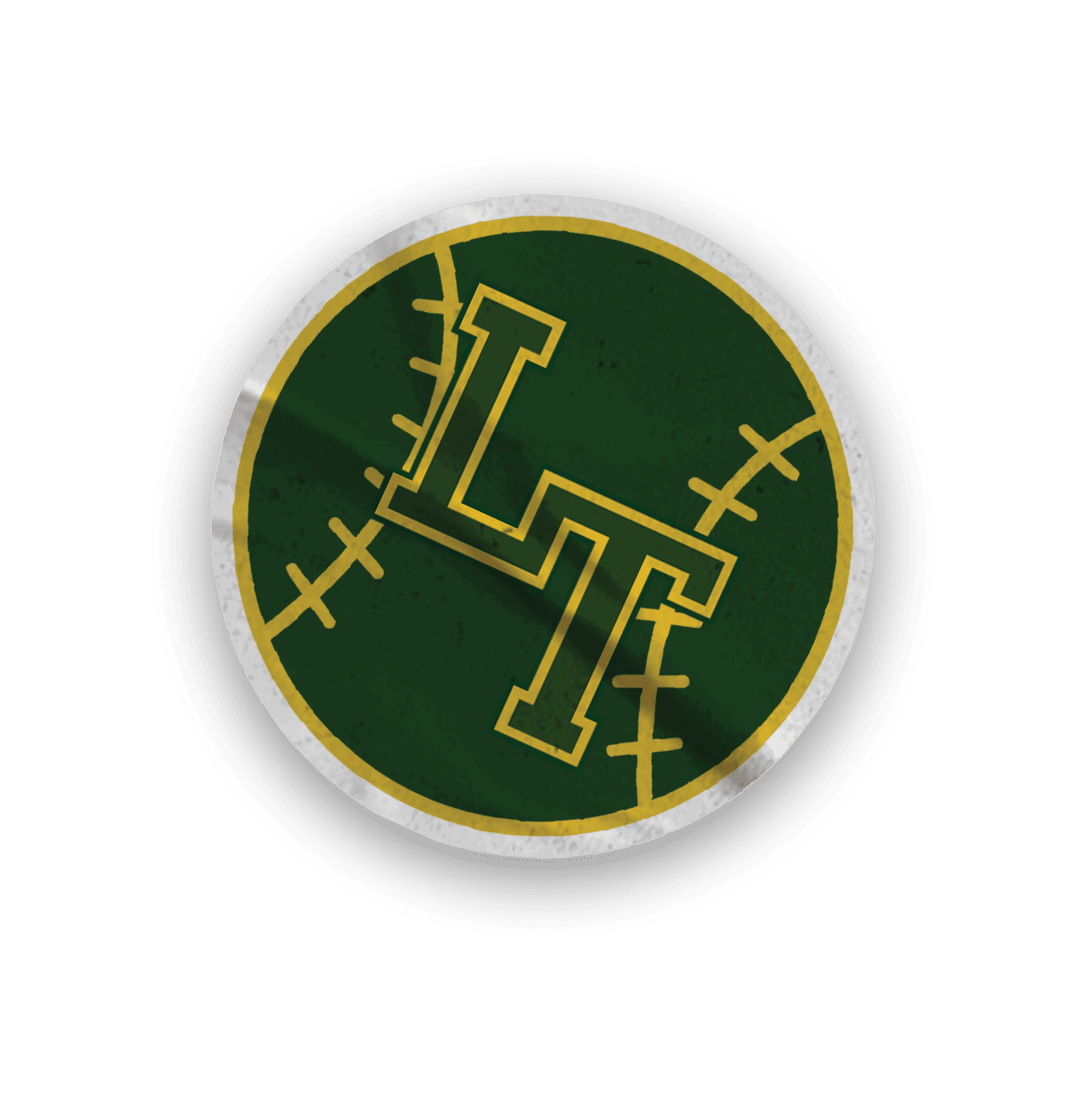 A collection of stickers with the letters LT on them. AI generated content