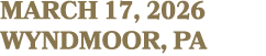 MARCH 17, 2026 WYNDMOOR, PA