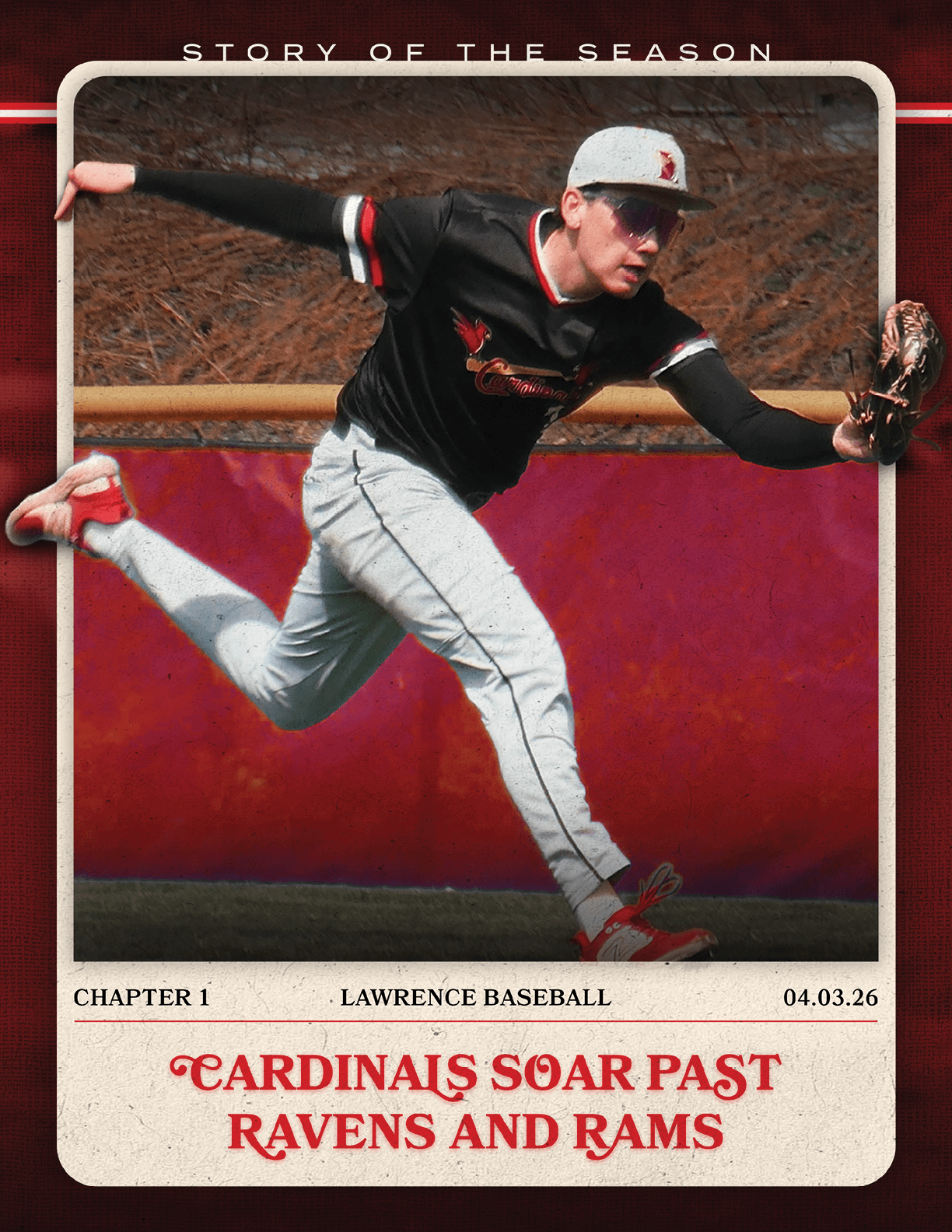 A baseball player wearing a black and white uniform. Description generated by AI