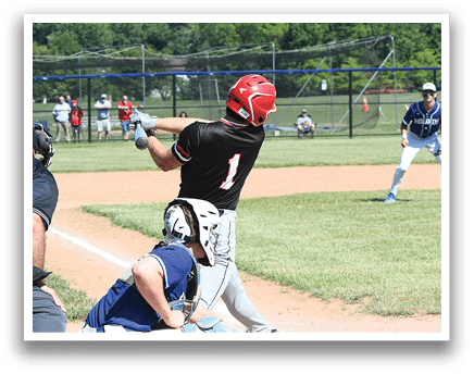 A baseball player in a red shirt and white pants is pitching a ball. Description generated by AI