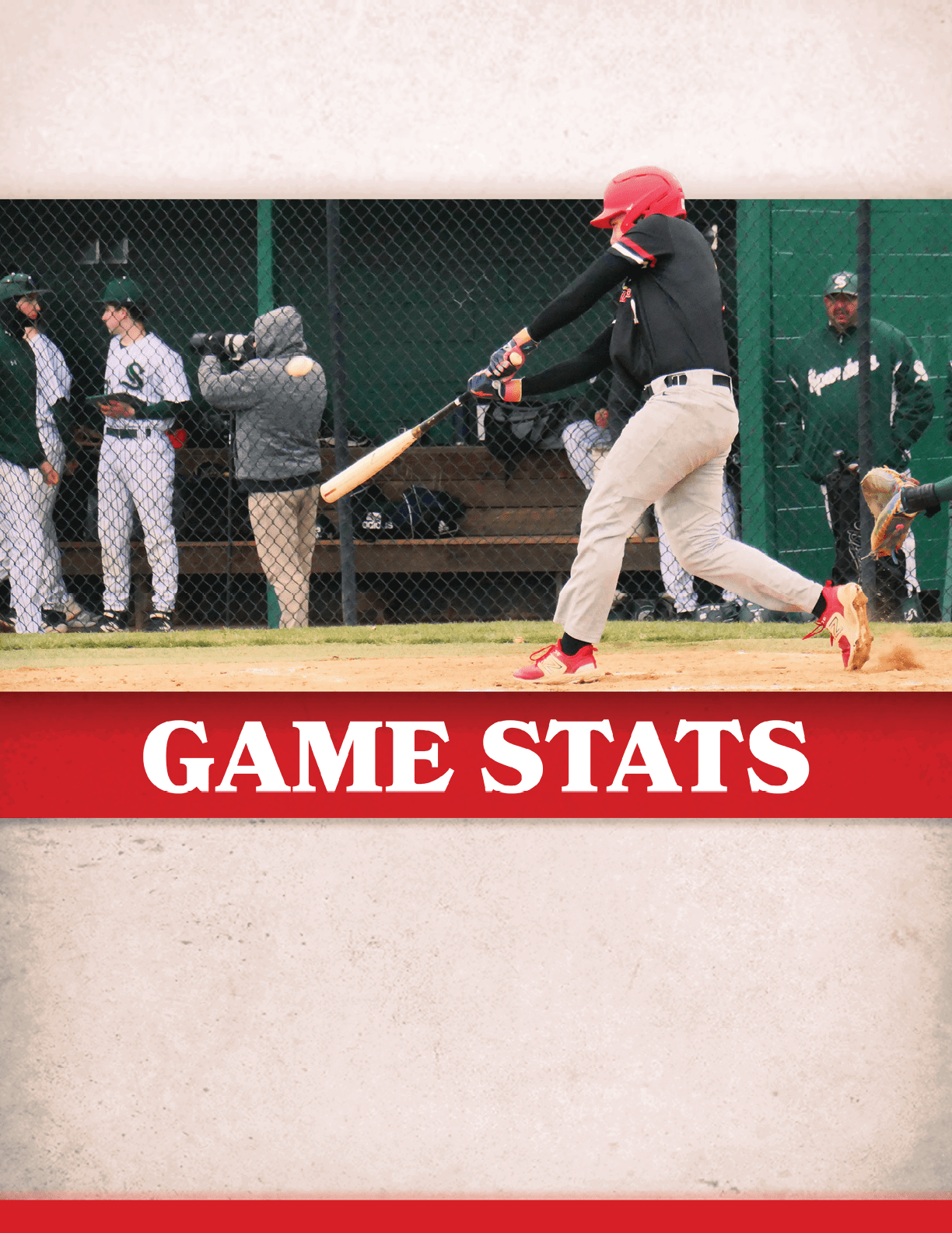 A baseball player is swinging a bat. Description generated by AI