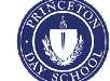 A blue and white logo for Princeton Day School. AI generated content
