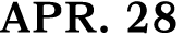 APR. 28