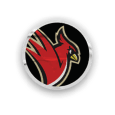 A collection of sports merchandise for the Cardinals. Description generated by AI