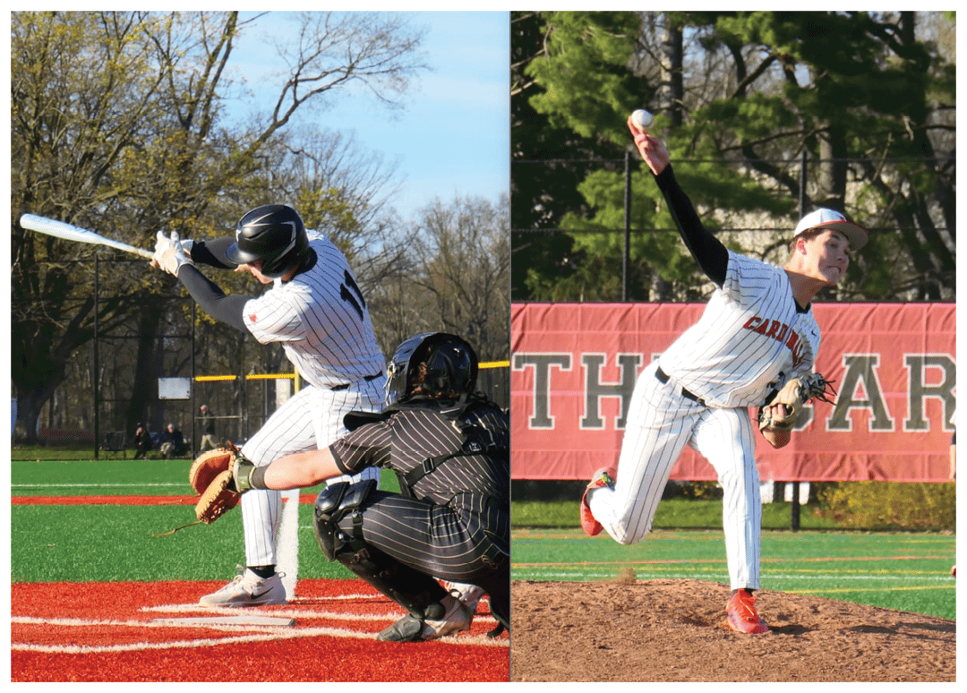 A baseball player is throwing a ball. Description generated by AI