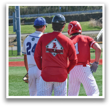 A baseball player wearing a red shirt with the number 1 on it. Description generated by AI