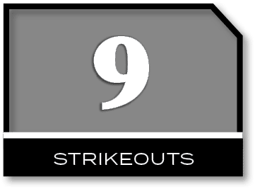 9,STRIKEOUT