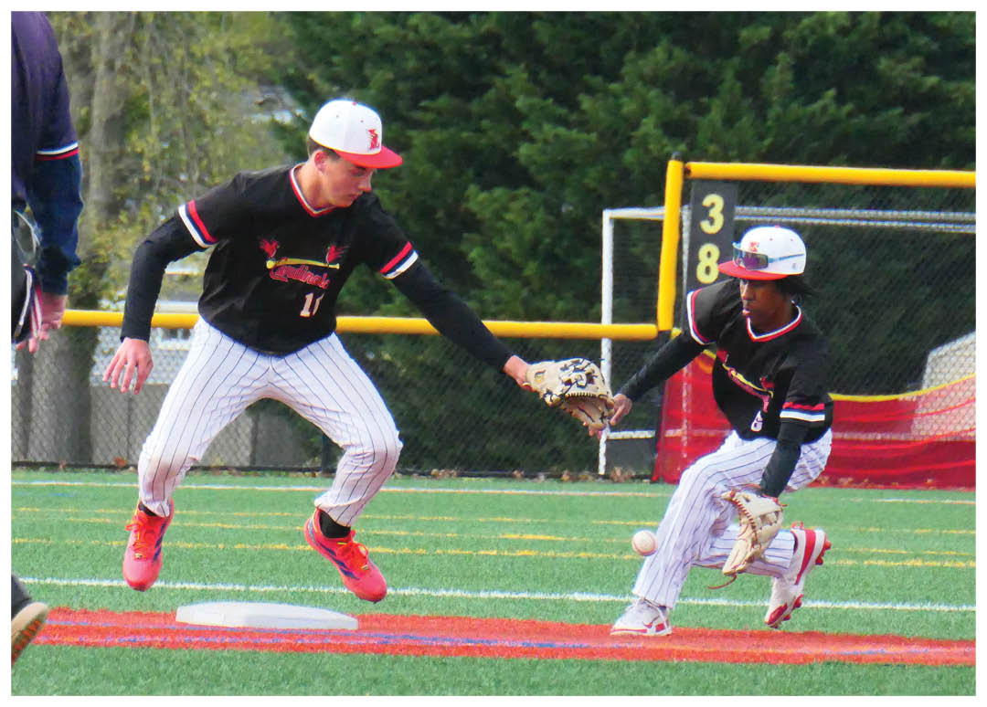 A baseball player is sliding into a base. Description generated by AI