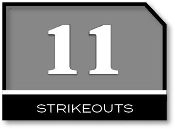 11,STRIKEOUT