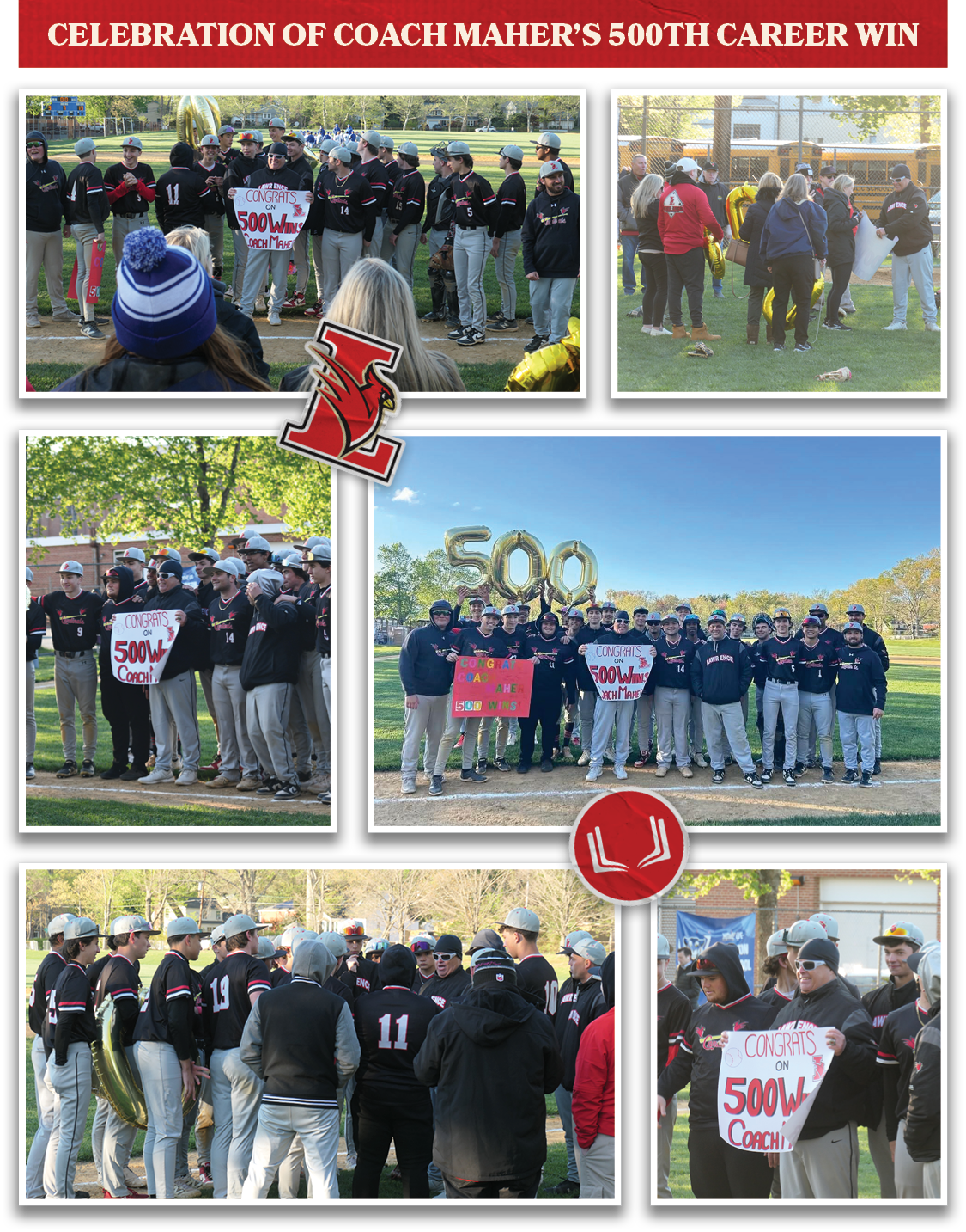 Celebration of Coach Maher’s 500th Career Wi