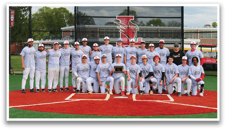 Baseball team posing for a photo. Description generated by AI