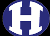 A blue and white logo for a hospital. AI generated content
