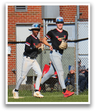 A baseball player running on the field. Description generated by AI