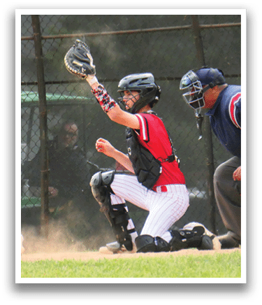 A baseball player is swinging a bat. Description generated by AI