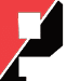 A red and black letter P is displayed. AI generated content