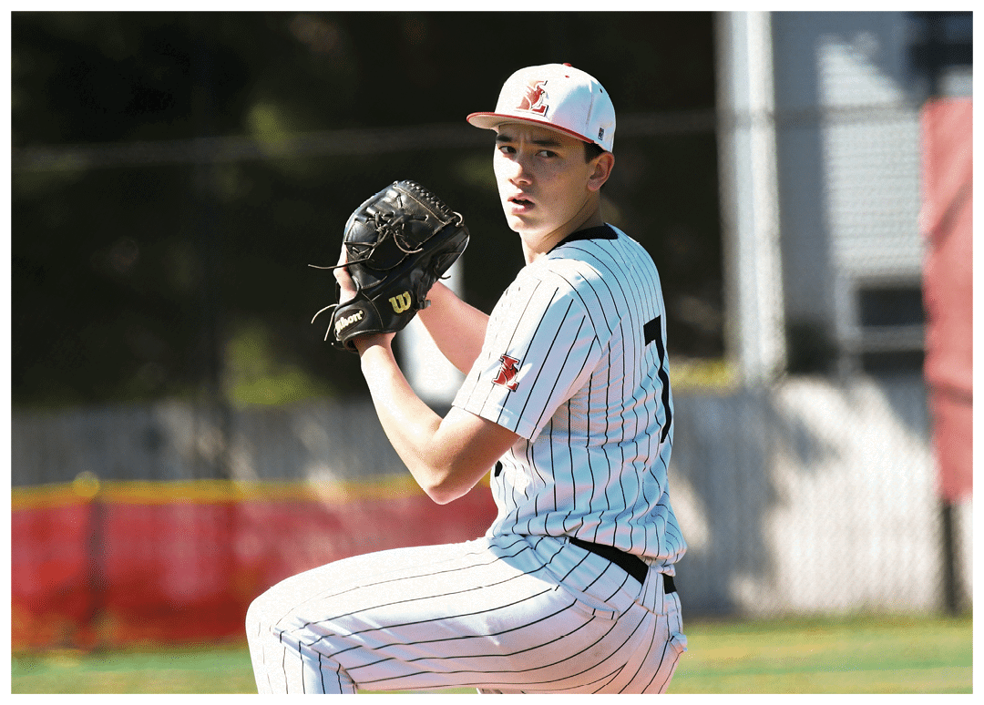 A baseball player is on the field. Description generated by AI