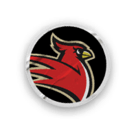 A collection of sports merchandise for the Cardinals. Description generated by AI
