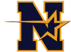 A blue and yellow logo with a star and the letter N. AI generated content