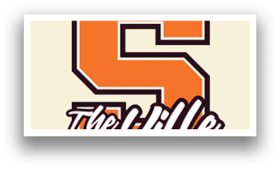 The word “The Ville" is written in orange and white. Description generated by AI