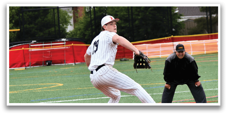 A baseball player is pitching a ball. Description generated by AI