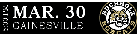 GAINESVILLE,MAR. 30,5:00 P