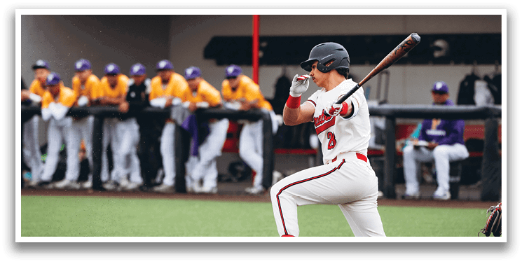 A baseball player is in the process of swinging his bat, with his teammates watching from the dugout. AI generated content