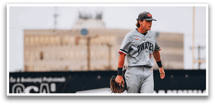 A baseball player stands on the field wearing a grey uniform and a baseball glove. AI generated content