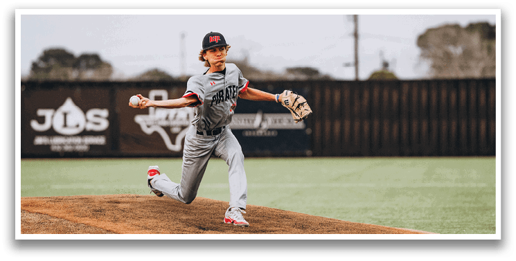 A baseball player in a grey uniform is pitching a ball on a field. AI generated content