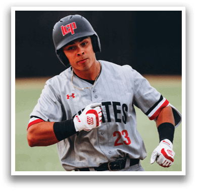 A baseball player wearing a grey jersey with the number 23 on the back. AI generated content