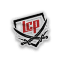 A collection of stickers, including one for the Pirates, are displayed. AI generated content