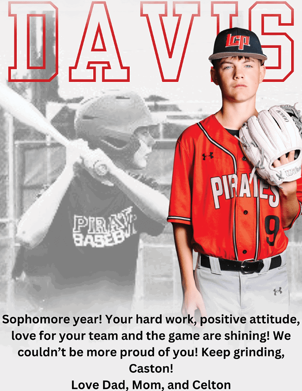 A baseball player wearing a red jersey with the word “Pirates" on the front. AI generated content