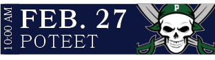 Poteet,FEB. 27,10:00 A