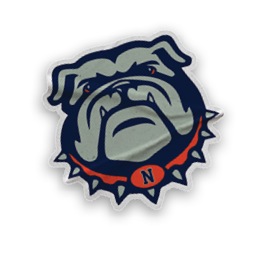 A collection of stickers featuring a bulldog mascot and a baseball. AI generated content