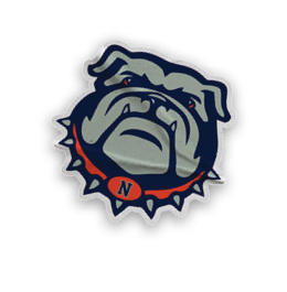 A collection of stickers and magnets featuring a bulldog mascot. AI generated content