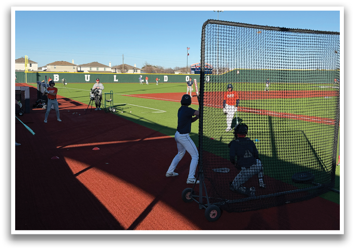 A group of people are playing baseball on a field. Contenido generado con IA