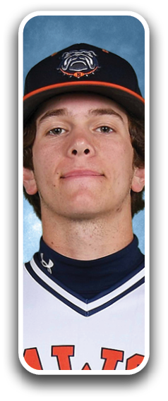 A baseball player wearing a white jersey with the word “Dawgs" on the front. Contenido generado con IA