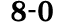 8 0