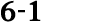 6 1