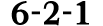 6 2 1